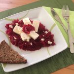 Rezept Salat aus Roten Rüben und Schafskäse