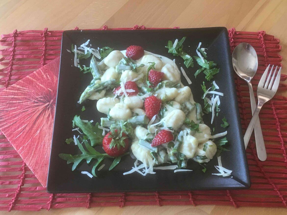 Rezept Gnocci mit Spargel-Käsesauce